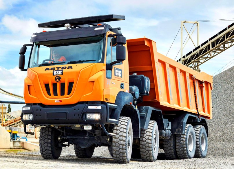 Ивеко Астра самосвал 8x4 карьерный