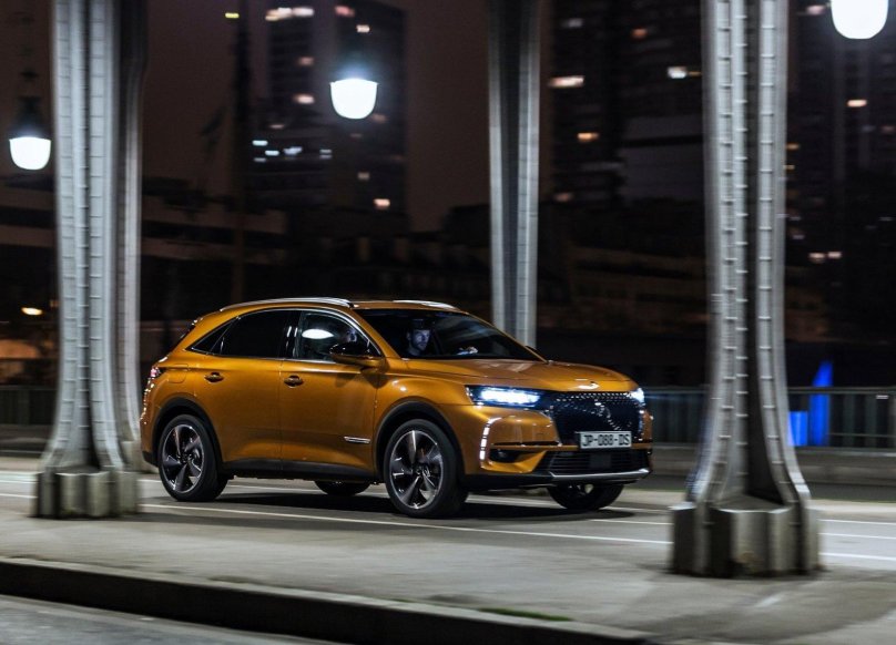 Citroën ds7 Crossback в розрезе