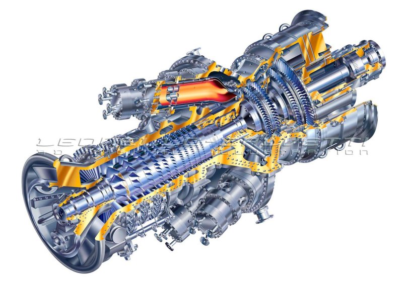 Ms5002e газовая турбина