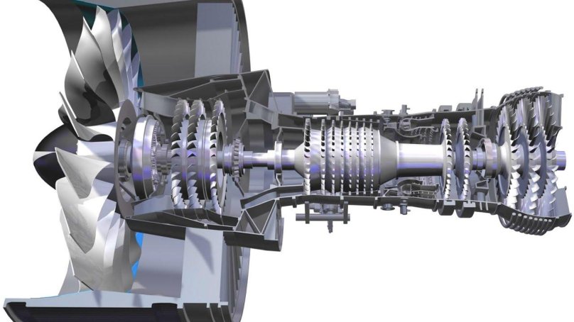 Двигатель Pratt Whitney pw1000g