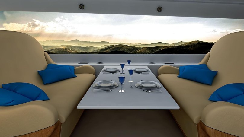 Самолет Spike s-512 салон