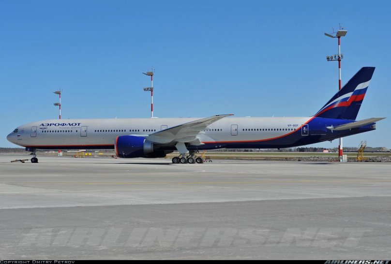 Самолёт Боинг 777-300 Аэрофлот