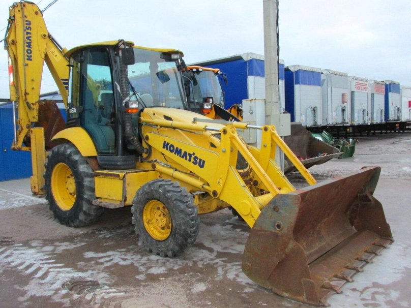 Каматсу трактор экскаватор