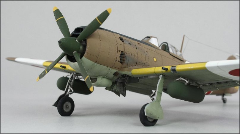 Hasegawa h-a4 самолет ki-84 Hayate(Frank)
