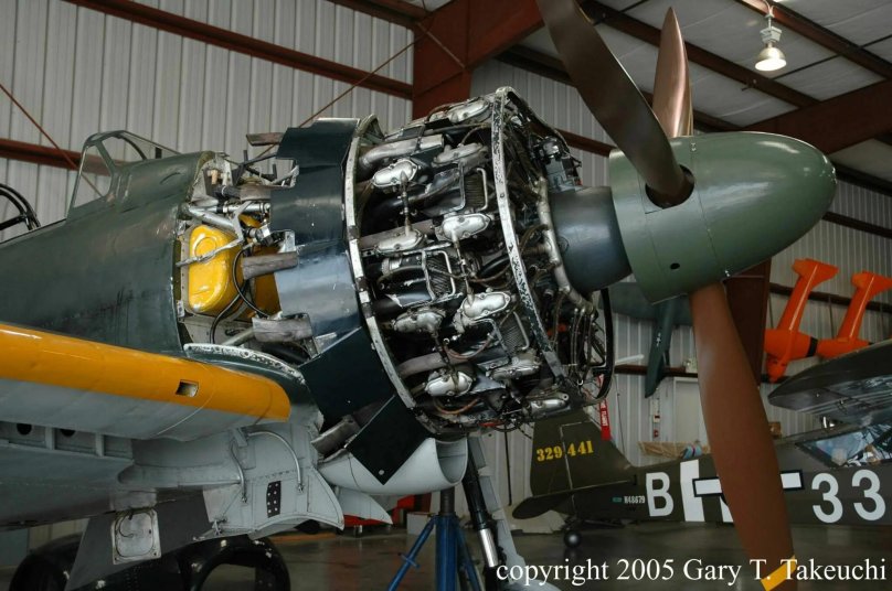 A6m Zero двигатель