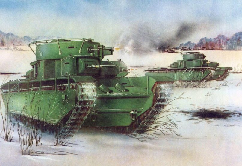 Т-35 И Т-34