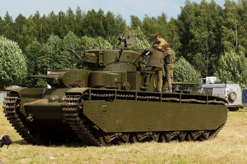 Т-35 танк СССР