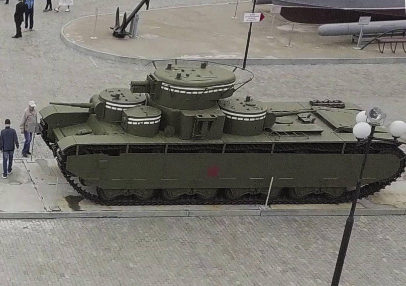Т-35 танк СССР