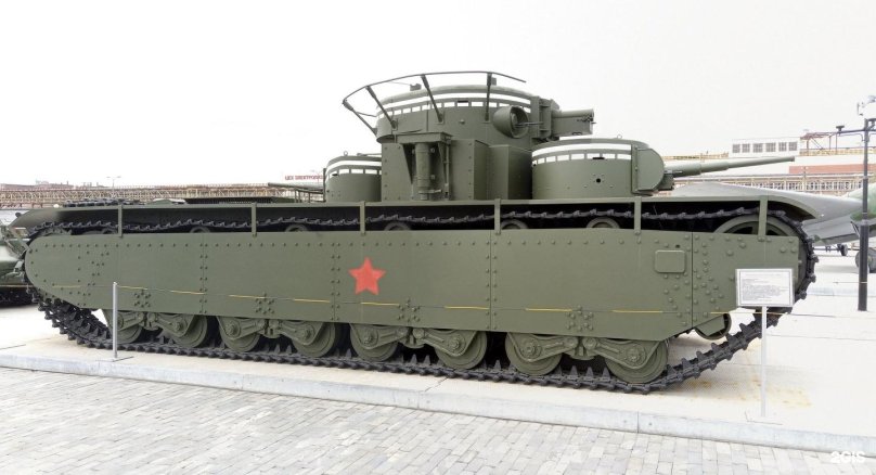 Т-35 многобашенные танки