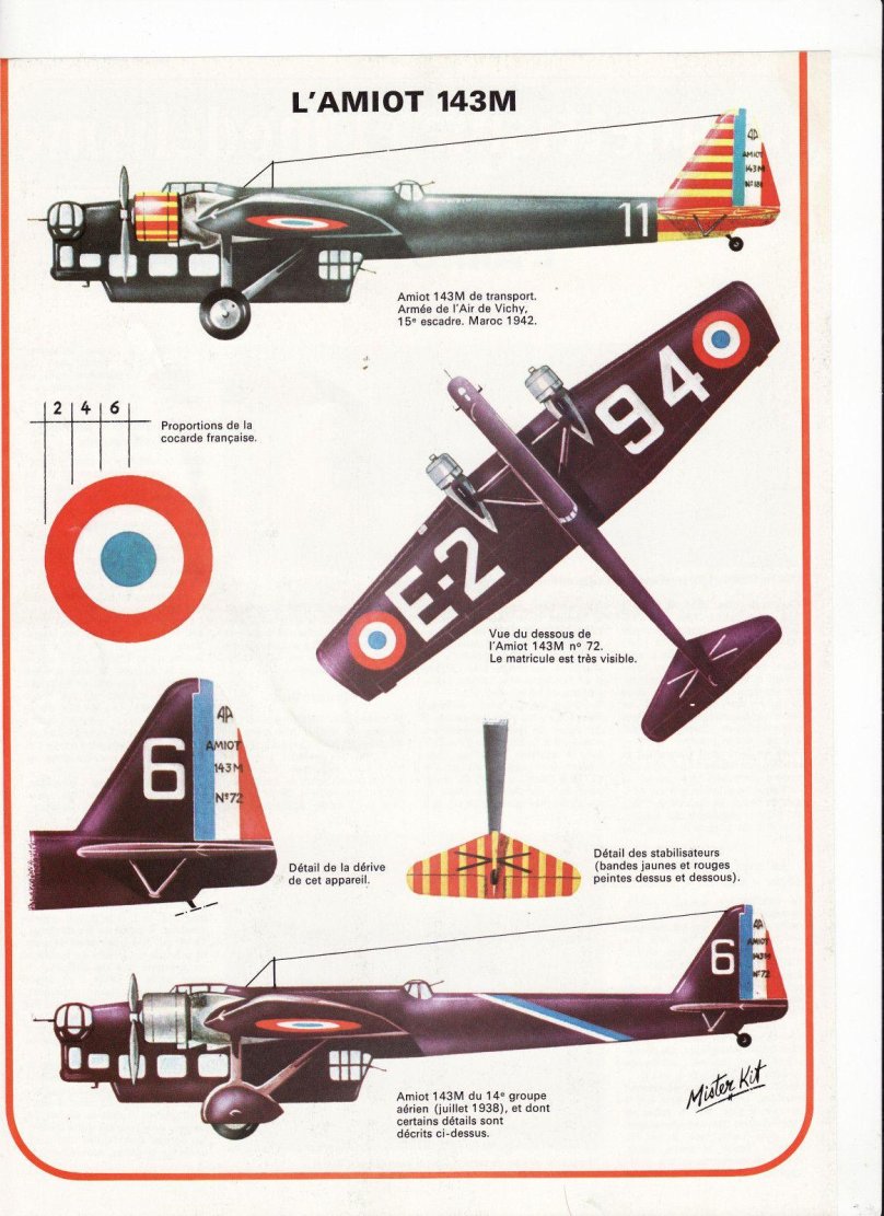 Амио 143 французский бомбардировщик кабина