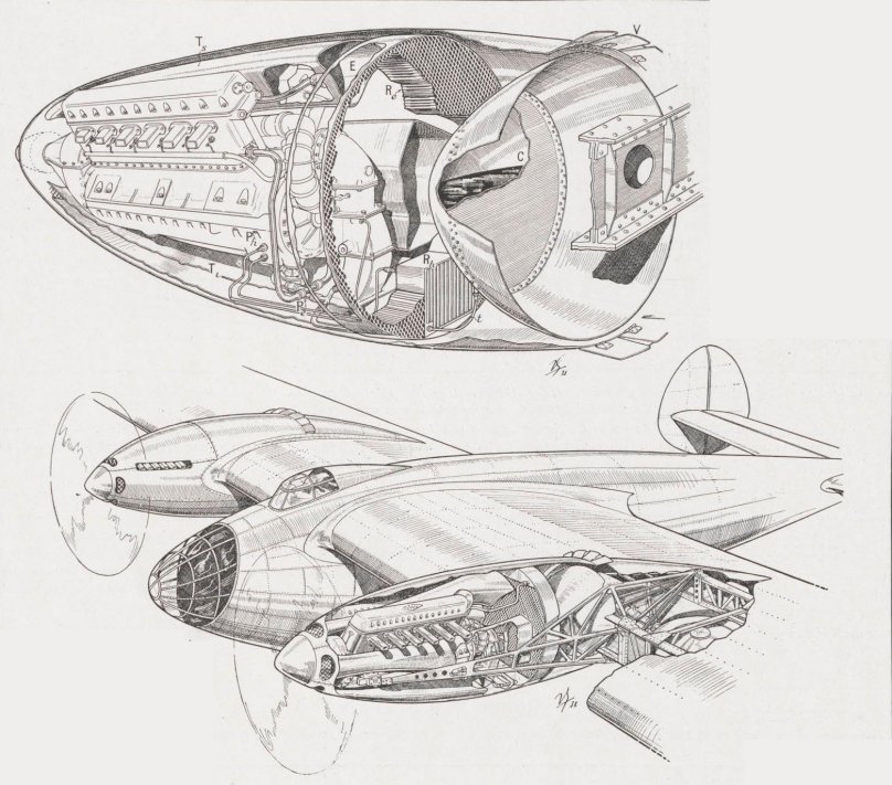 Чертежи Amiot 130