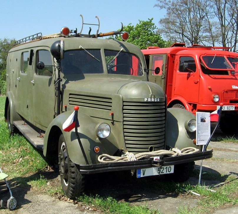 Грузовик Прага-RN (1934-1953 гг.)