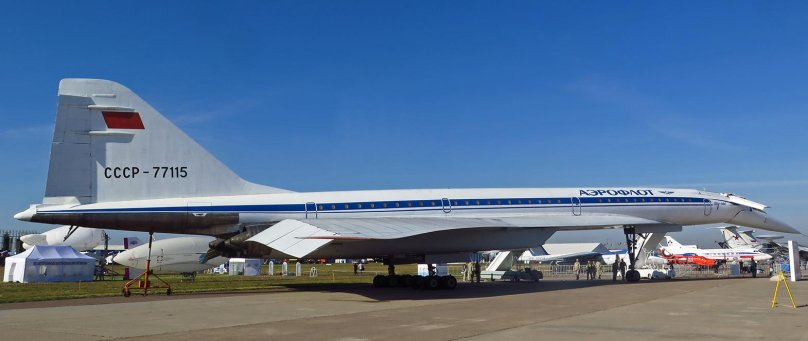 Ту-144 сверхзвуковой