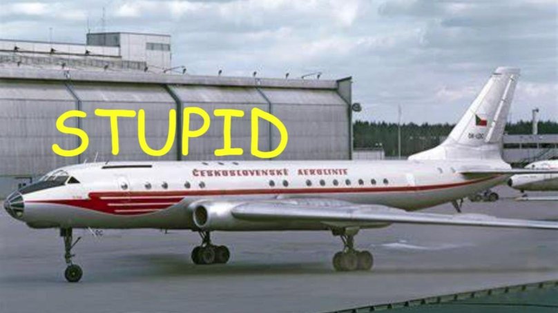 Ту-104 пассажирский самолёт