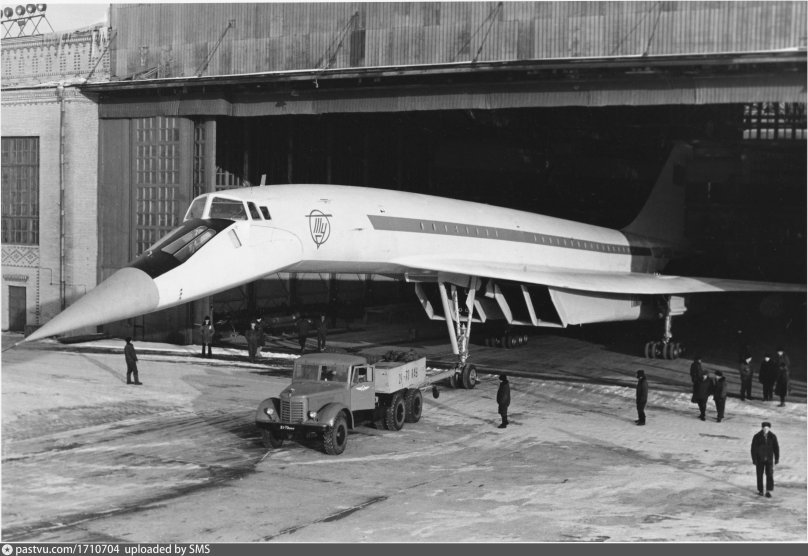 Ту 144 ангар ЦАГИ