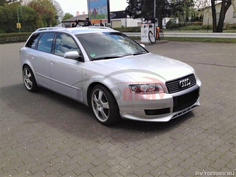 Накладка на передний бампер CSR Audi a4 b6