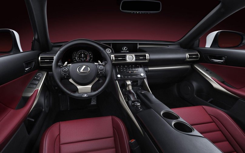 Лексус is 350 f Sport салон