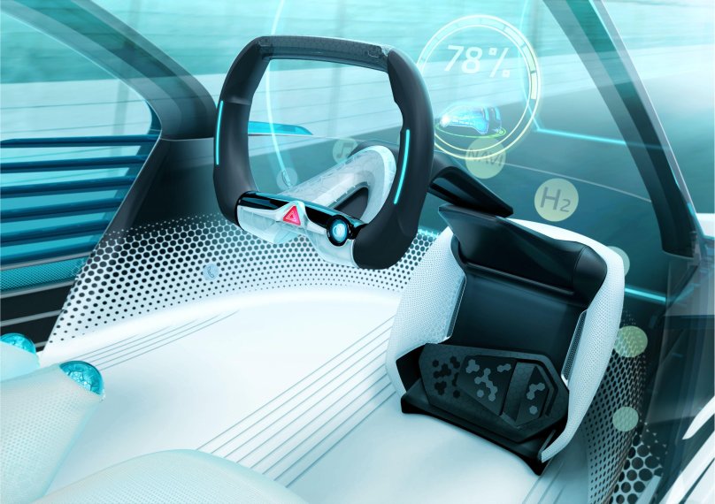 Руль будущего автомобиля