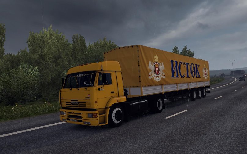 КАМАЗ 5460 дальнобойщики