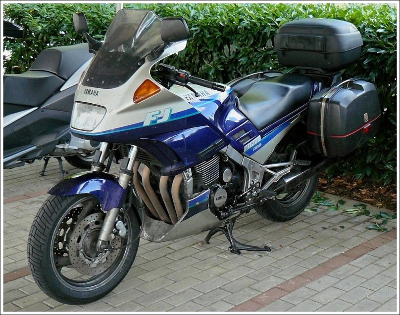 Yamaha fj1200 руль