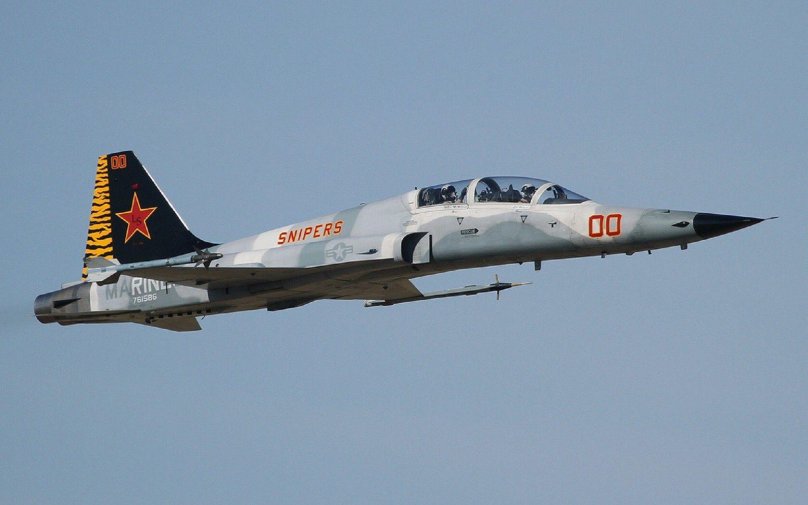 Самолет ф5е Тайгер