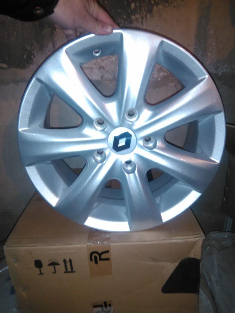 Литые диски Renault Fluence r 15