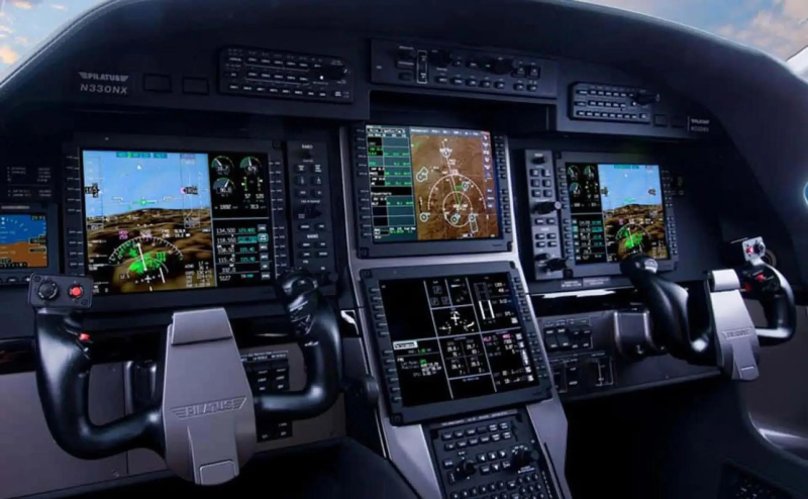 Pilatus PC-12 Cockpit