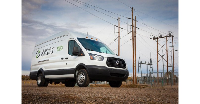 Электрический фургон