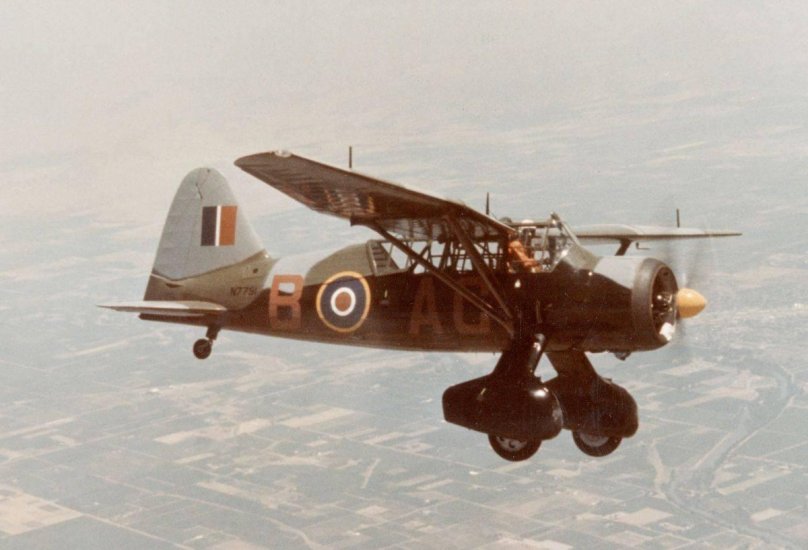 Самолёт p.12 Lysander Delanne