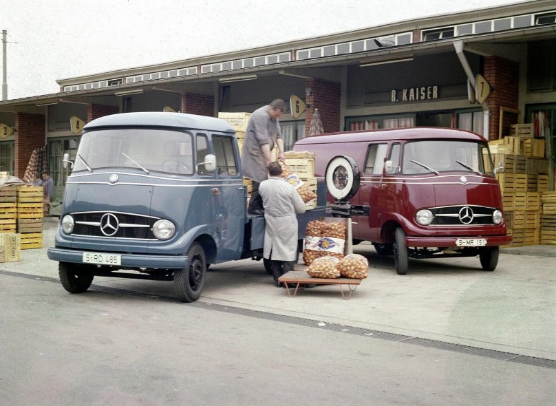Mercedes-Benz l 319 Camper van 1959