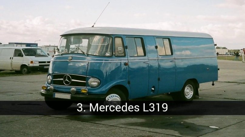 Mercedes-Benz l 319 Camper van 1959
