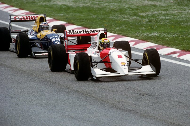 Айртон Сенна Ален прост фото