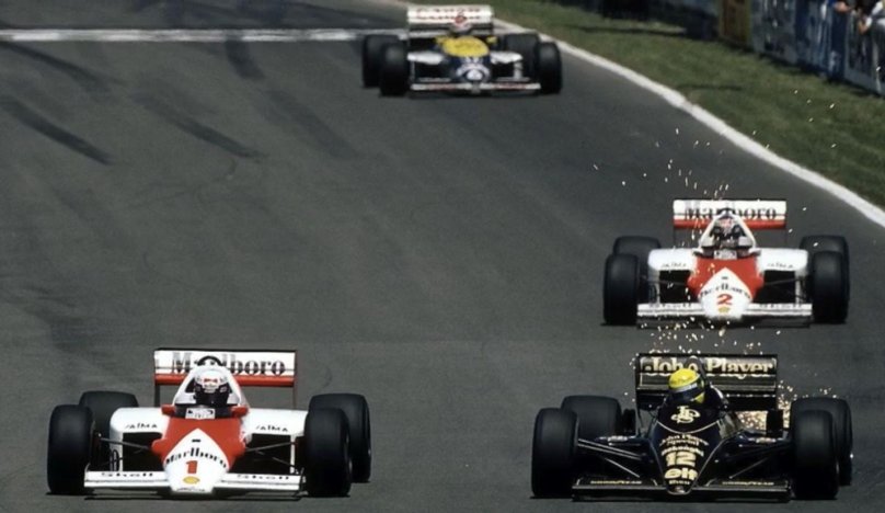 Прост Росберг Мэнселл 1986