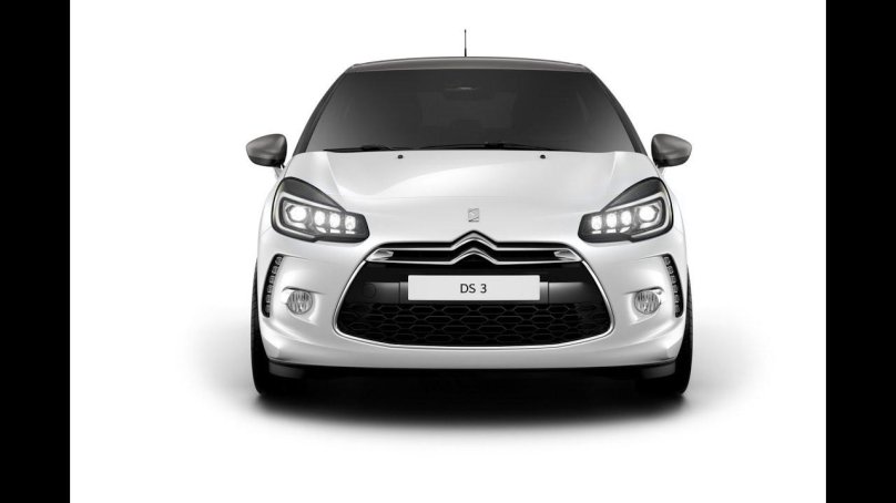 Citroen ds3 белый фон