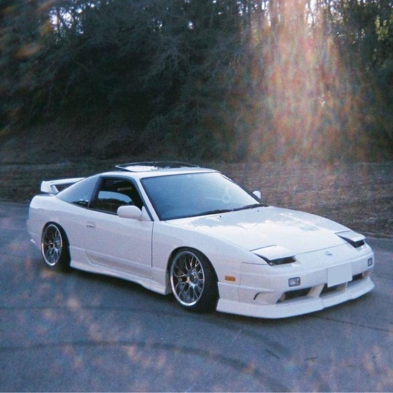 Nissan 180sx белый