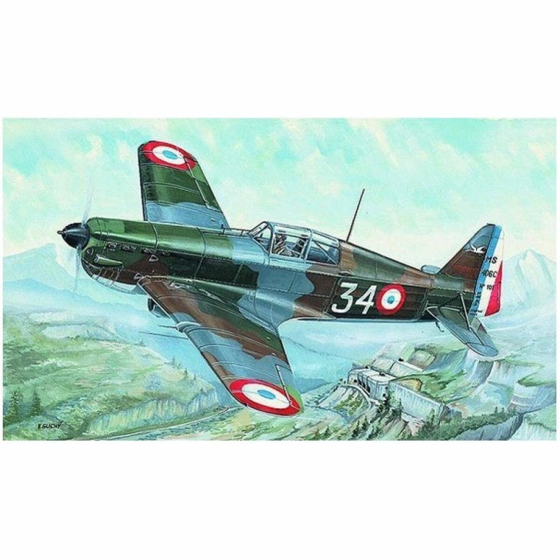 0849 Авиация Morane Saulnier m.s.406 (1:72)