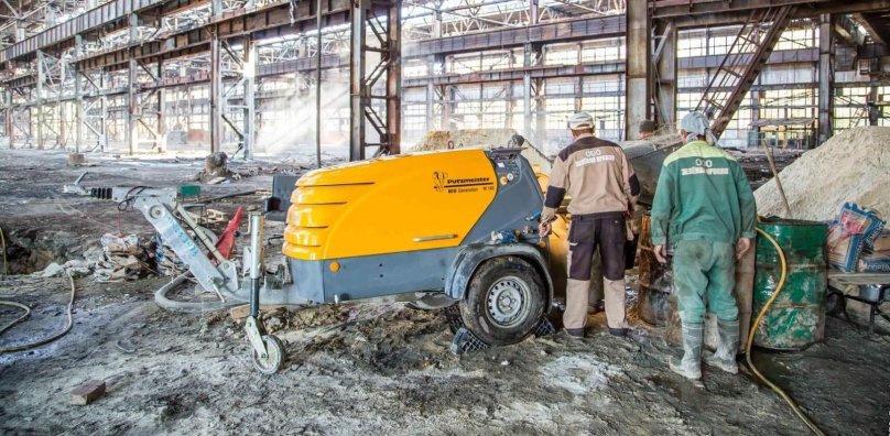 Пневмонагнетатель Putzmeister m740