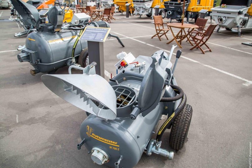 Пневмонагнетатель Путцмайстер