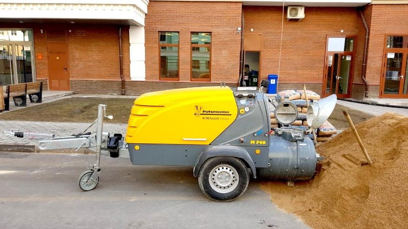 Пневмонагнетатель Putzmeister m740d