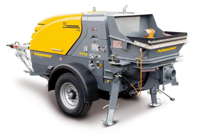 Бетононасос стационарный Putzmeister p718