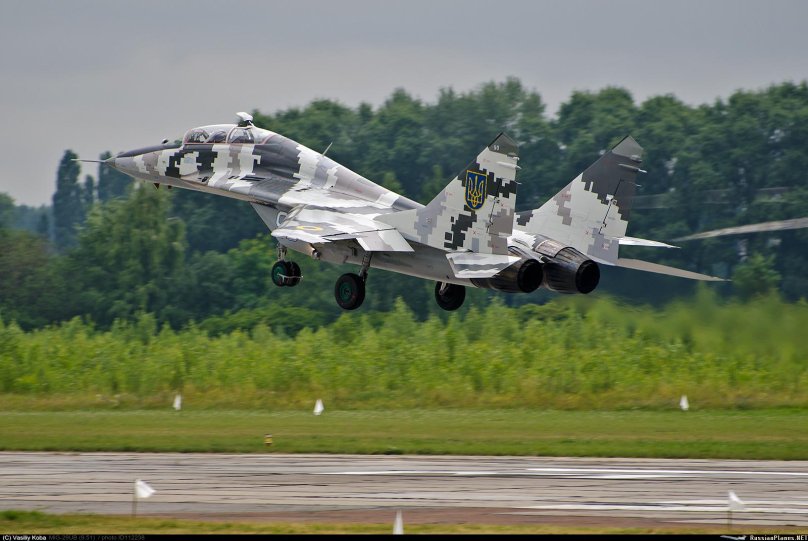 Миг 29 Украины камуфляж