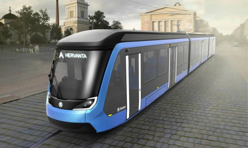 Skoda tram