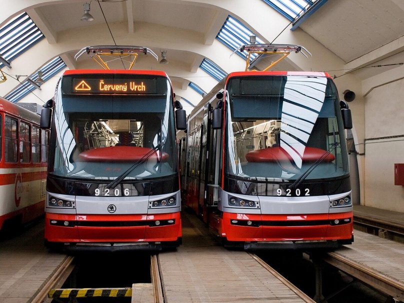 Трамвай Синара Шкода