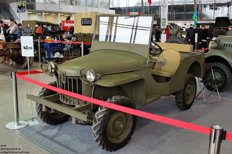 Полугусеничный ГАЗ-60 Олдтаймер галерея