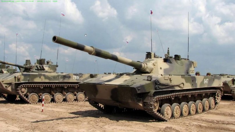 Самоходная противотанковая пушка 2с25 Спрут-СД