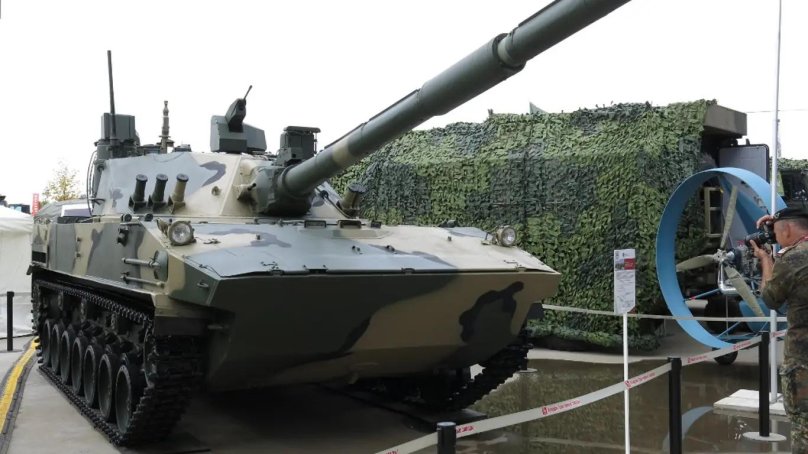 Плавающий танк Спрут сдм1