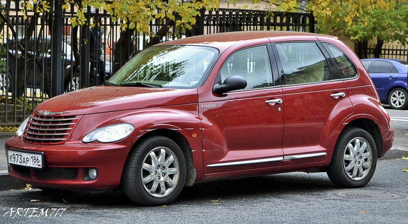Крайслер пятикрузер красный