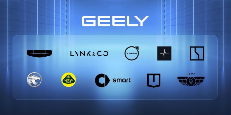 Geely holding Group бренды