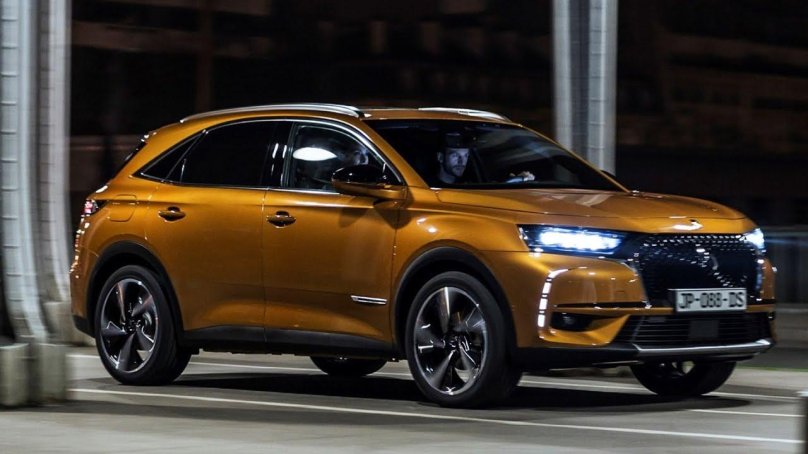 Citroën ds7 Crossback в розрезе