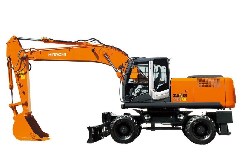 Экскаватор zx210w-5a